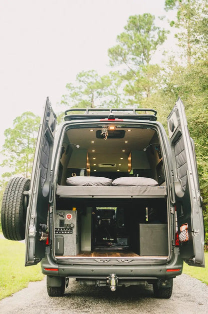 Flatline Van Co. Sprinter Van Bed System by Flatline Van Co.