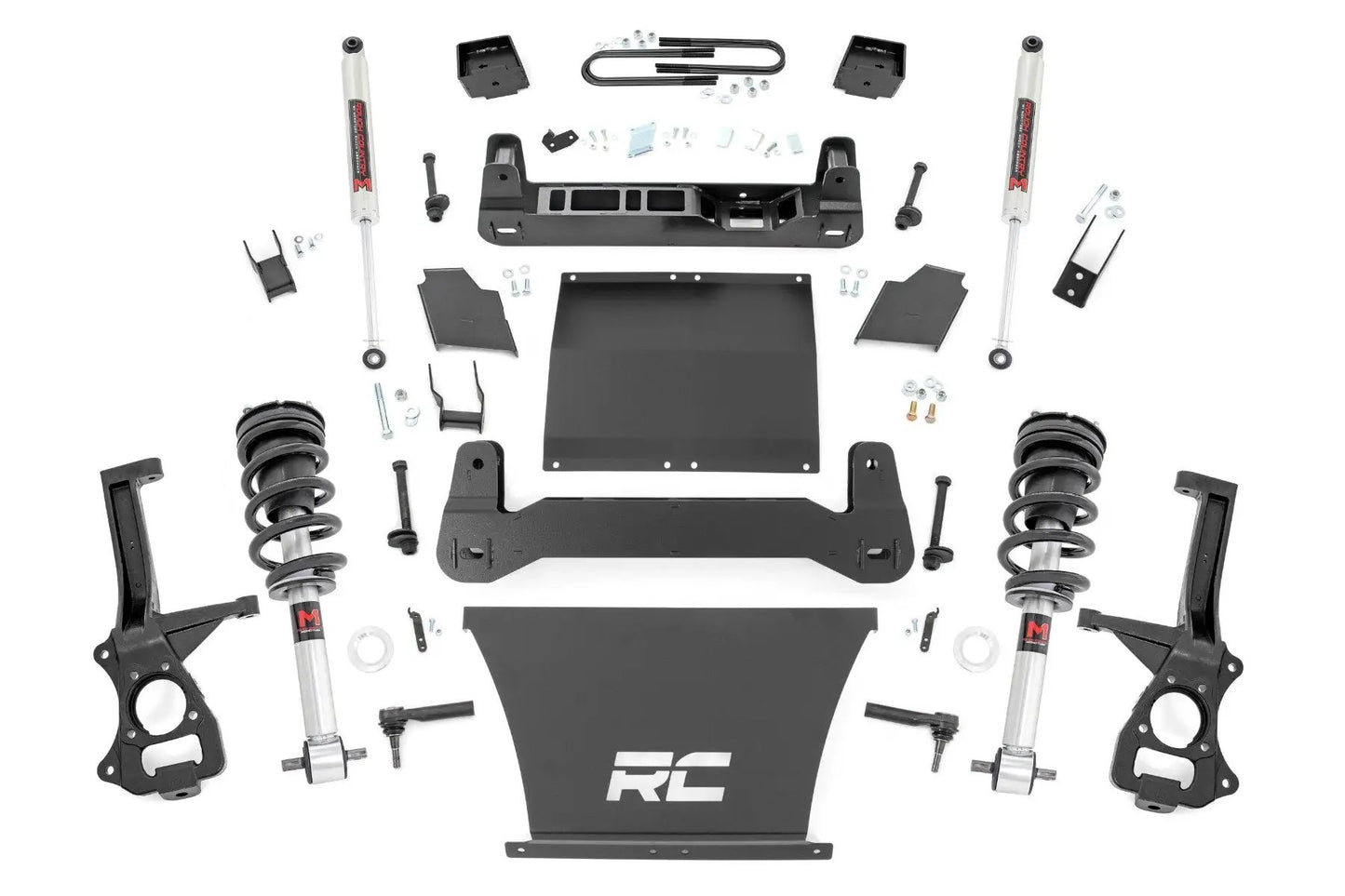 Rough Country 6 Inch Lift Kit | Mono Leaf Rear | M1 Struts/M1 | Chevy Silverado 1500 (25-26) by Rough Country