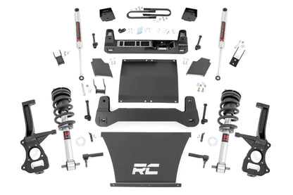 Rough Country 6 Inch Lift Kit | Mono Leaf Rear | M1 Struts/M1 | Chevy Silverado 1500 (25-26) by Rough Country