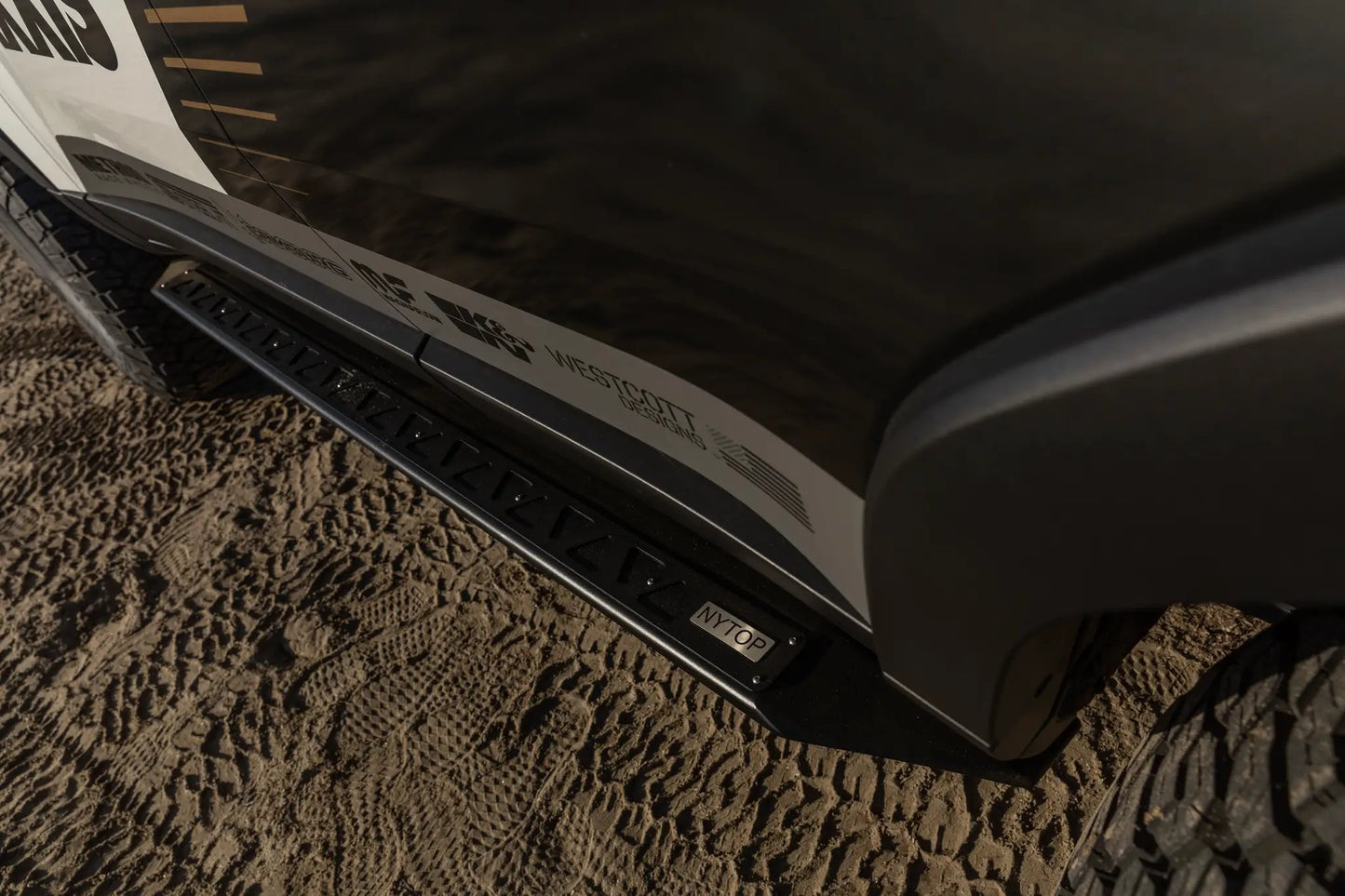 NYTOP 2024-Current Lexus GX550/Toyota Land Cruiser Rock Sliders by NYTOP