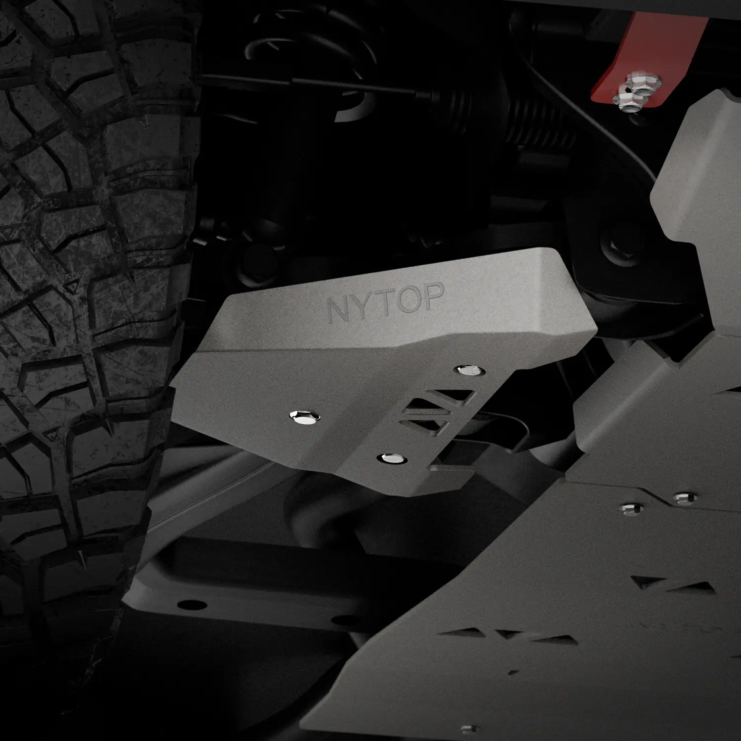 NYTOP 2024-Current Toyota Tacoma Lower Control Arm Skid Plate Kit by NYTOP
