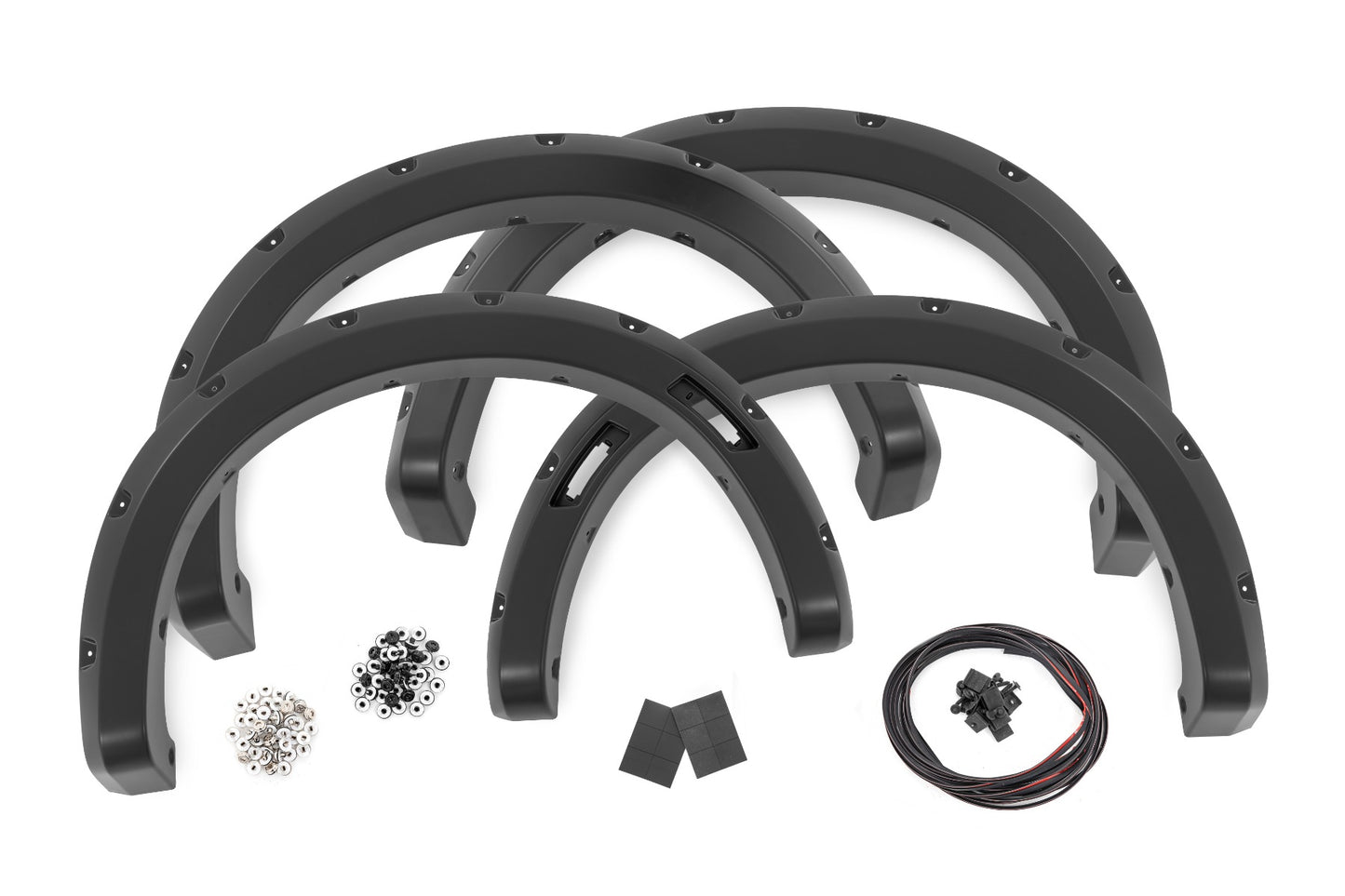 Extensiones de guardabarros tipo "Pocket" | Gris carbonizado M7 | Ford Ranger 2WD/4WD (2024-2025)