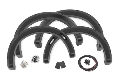 Rough Country Pocket Fender Flares | NE Cactus Gray | Ford Ranger 2WD/4WD (2024-2025) by Rough Country