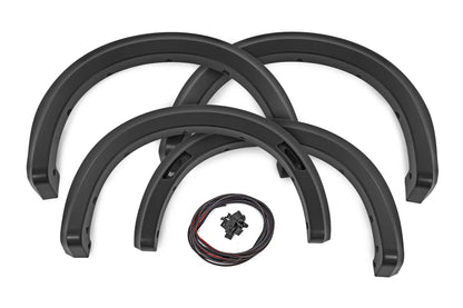 Rough Country Fender Flares | Sport | YZ Oxford White | Ford Ranger 2WD/4WD (2024-2025) by Rough Country