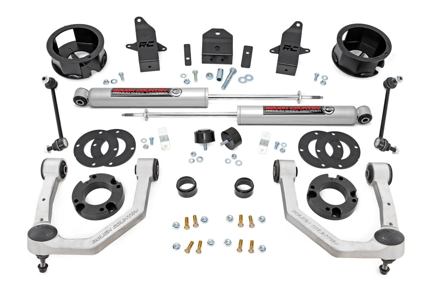 Rough Country 3.5 Inch Lift Kit | N3 | Toyota Land Cruiser 4WD (2024-2025)