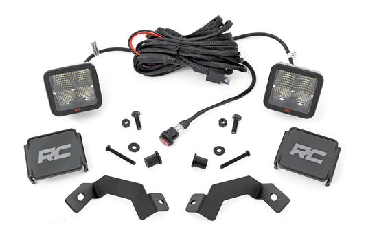Kit de luces LED | Montaje en zanja | Par Spectrum de 2" | Spot | Toyota Land Cruiser (24-25)