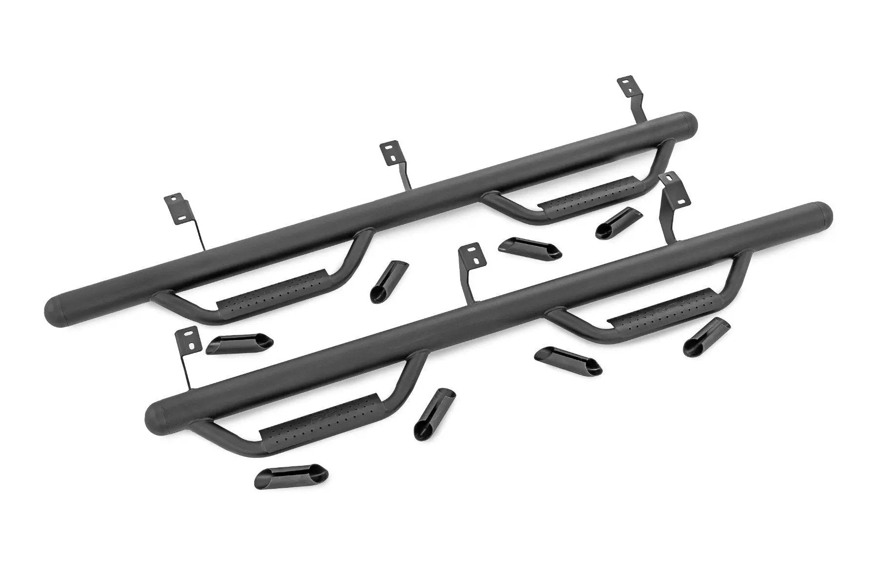 Rough Country Nerf Steps | Cab Length | Toyota Land Cruiser 4WD (2024-2025) by Rough Country