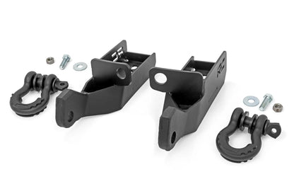 Rough Country Front Shackle Kit | D-Ring Combo | Toyota Tacoma 2WD/4WD (2024-2025) by Rough Country