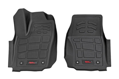 Rough Country Sure-Fit Floor Mats | Front | Double Cab | Toyota Tacoma 2WD/4WD (2024-2026) by Rough Country