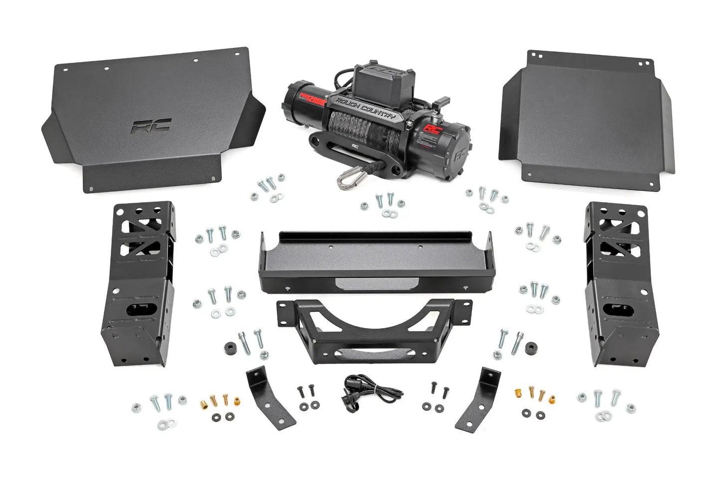 Rough Country Hidden Winch Mount | 12000S | Toyota Tacoma 2WD/4WD (2024-2025) by Rough Country