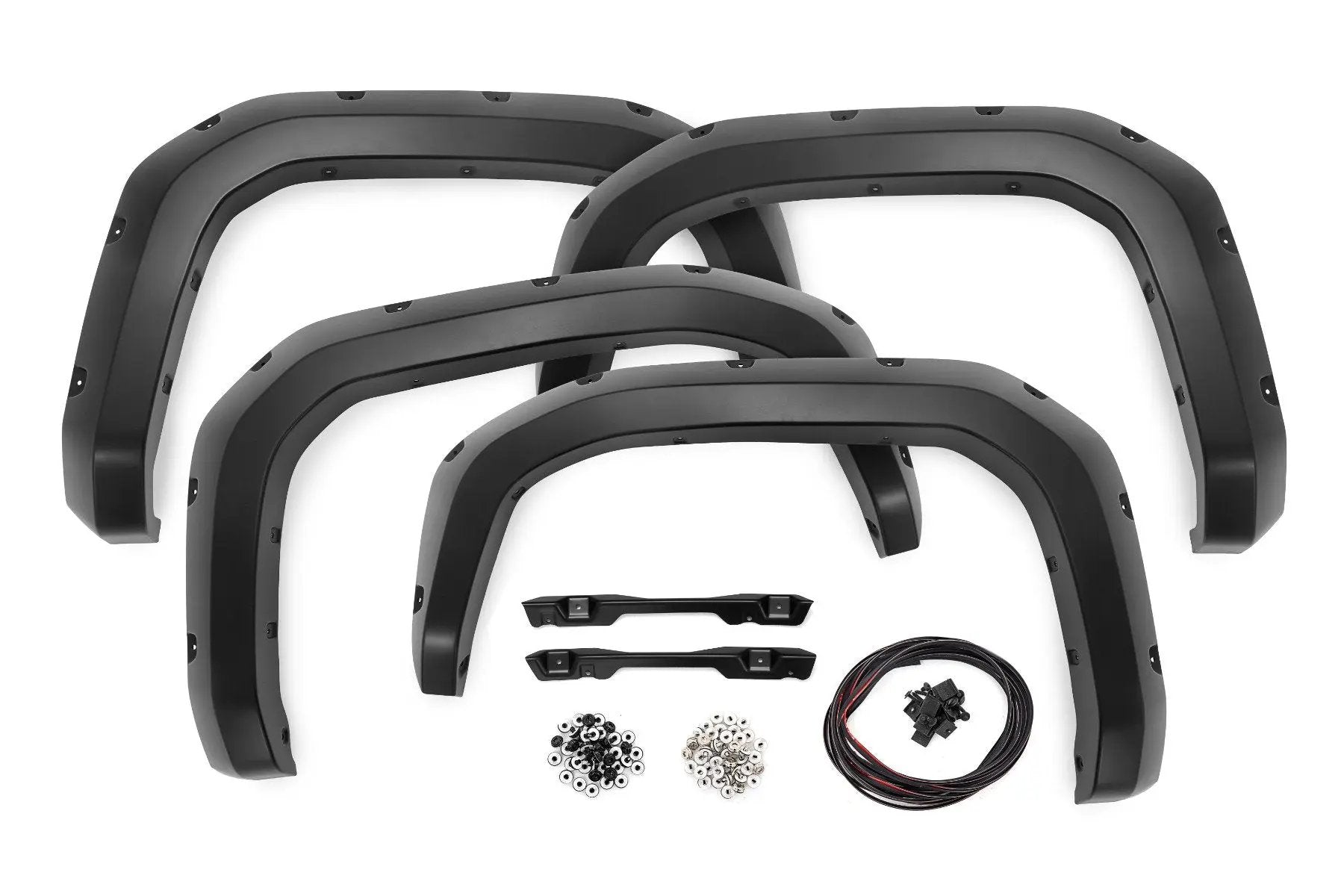 Rough Country Pocket Fender Flares | 202 Gloss Black | Toyota Tacoma 2WD/4WD (2024-2025) by Rough Country