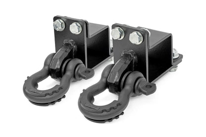 Rough Country Rear Shackle Kit | D-Ring Combo | Toyota Tacoma 2WD/4WD (2024-2025) by Rough Country