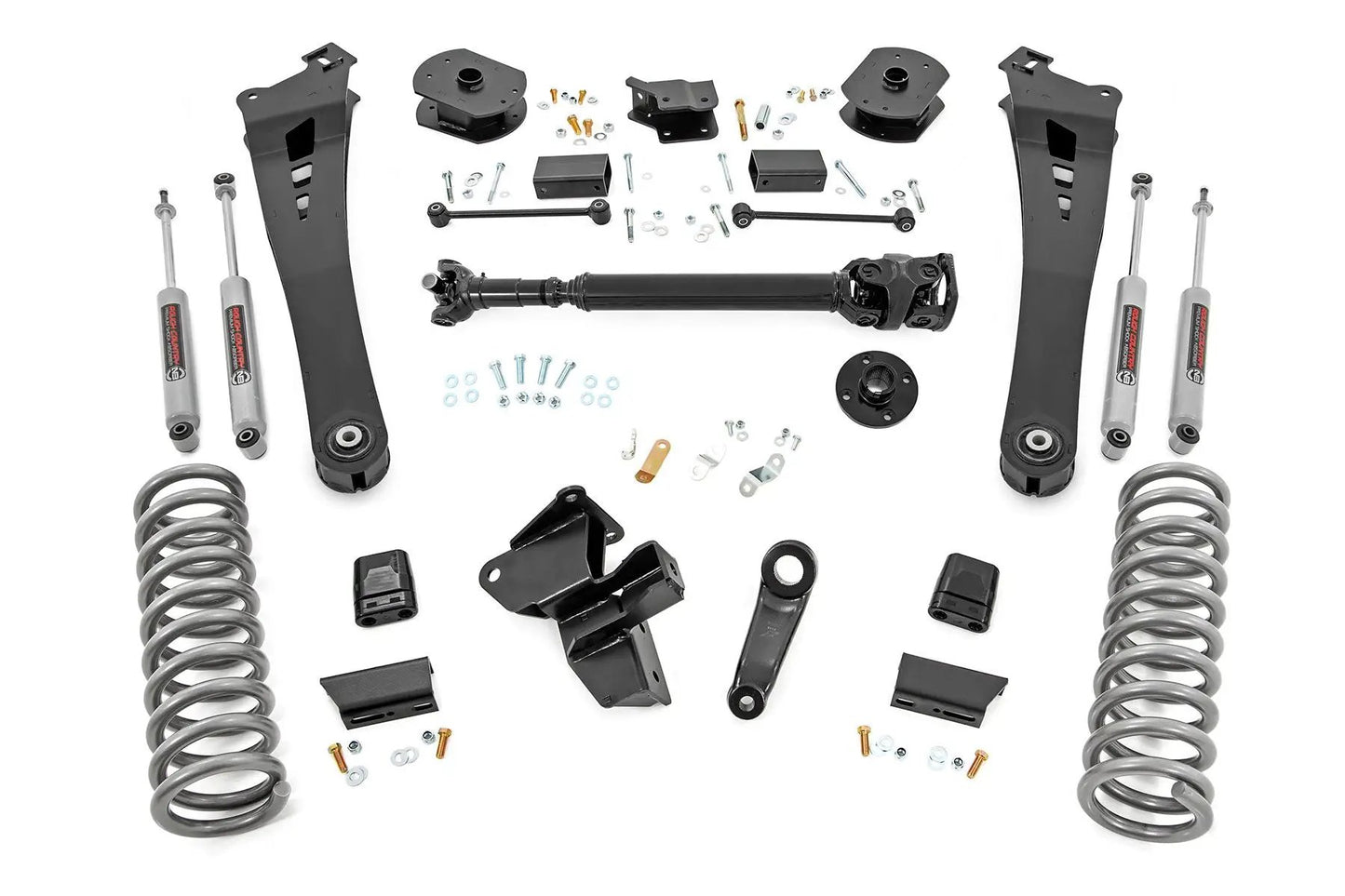 Rough Country 5 Inch Lift Kit | Fr D/S | 10 Bolt T-Case | Ram 2500 4WD (2025-2026) by Rough Country