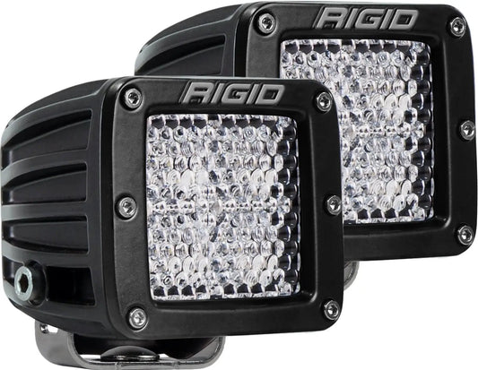 RIGID Industries D-Series PRO LED Light, Diffused Lens, Surface Mount, Pair by RIGID Industries