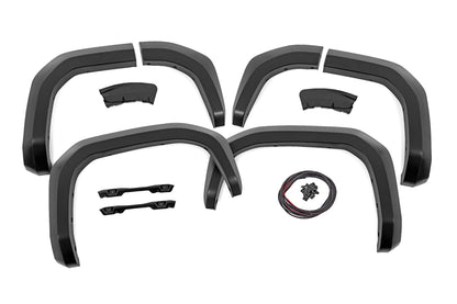 Rough Country Fender Flares | Sport | 3U5 Supersonic Red | Toyota 4Runner 2WD/4WD (2025)