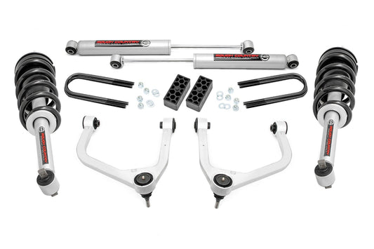 Kit de Elevación de 3.5 Pulgadas | Amortiguadores N3 | Chevy Silverado 1500 2WD/4WD (2025-2026)