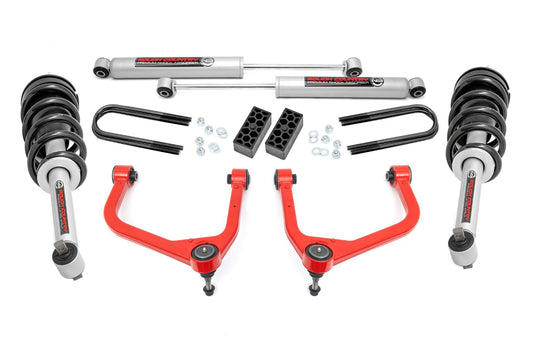 Kit de Elevación de 3.5 Pulgadas | Amortiguadores N3 | Chevy Silverado 1500 2WD/4WD (2025-2026)