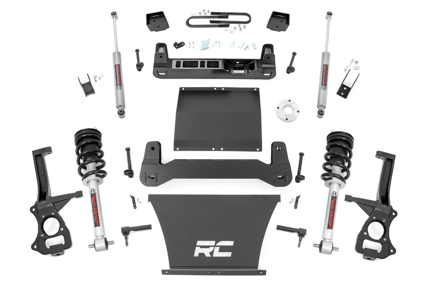 Rough Country 6 Inch Lift Kit | Mono Leaf Rear | N3 Struts | Chevy Silverado 1500 (25-26) by Rough Country