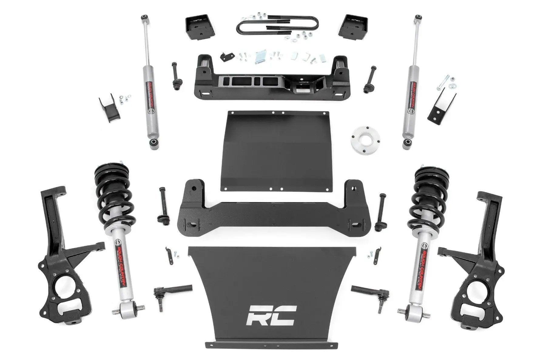 Rough Country 6 Inch Lift Kit | Mono Leaf Rear | N3 Struts | Chevy Silverado 1500 (25-26) by Rough Country
