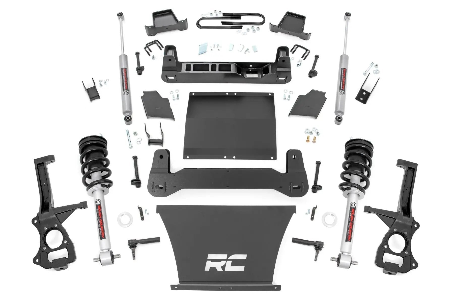 Rough Country 6 Inch Lift Kit | N3 Struts | Chevy Silverado 1500 4WD (2025-2026) by Rough Country