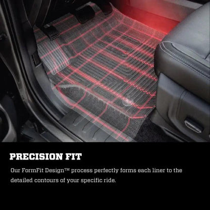 Husky Liners HL WB - Rear - Black by Husky Liners