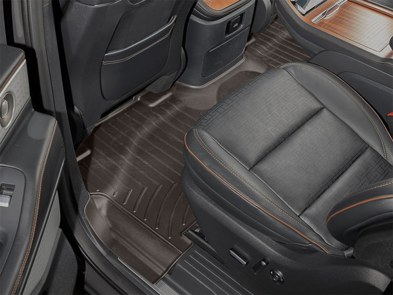 WeatherTech WT FloorLiner - Rear - Cocoa by WeatherTech