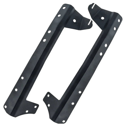 Oracle Lighting Brackets are made from welded steel and have a weather resistant coating. Brackets mounts easily to windshield pillar. by Oracle Lighting