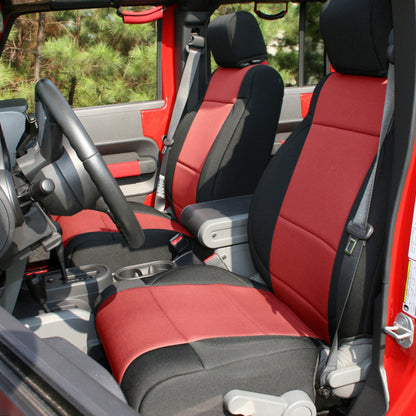 Rugged Ridge RUG Seat Cover Kit- Front/Rear by Rugged Ridge