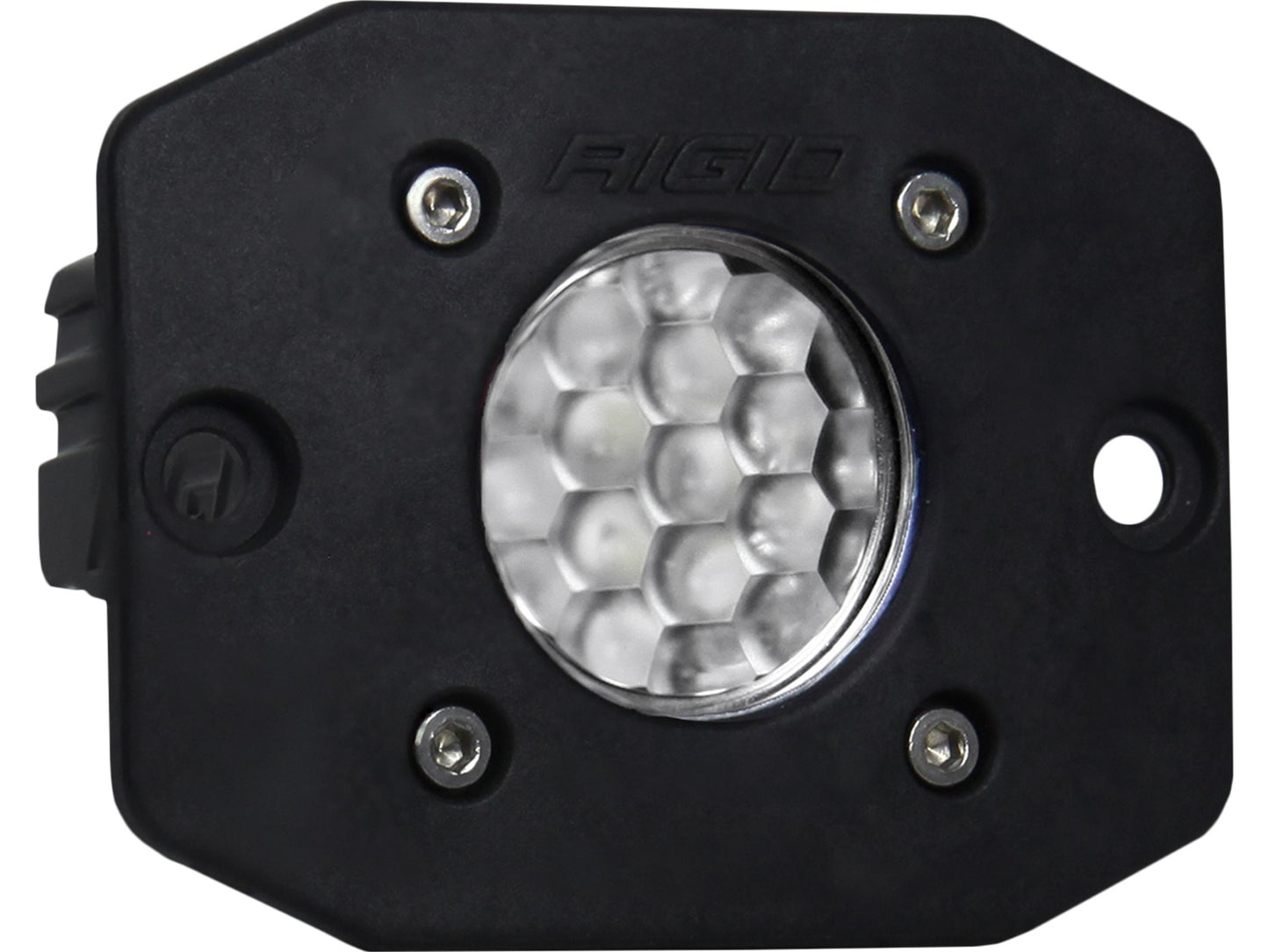 RIGID Industries Ignite LED Light, Diffused Lens, Flush Mount, Black Housing, Single