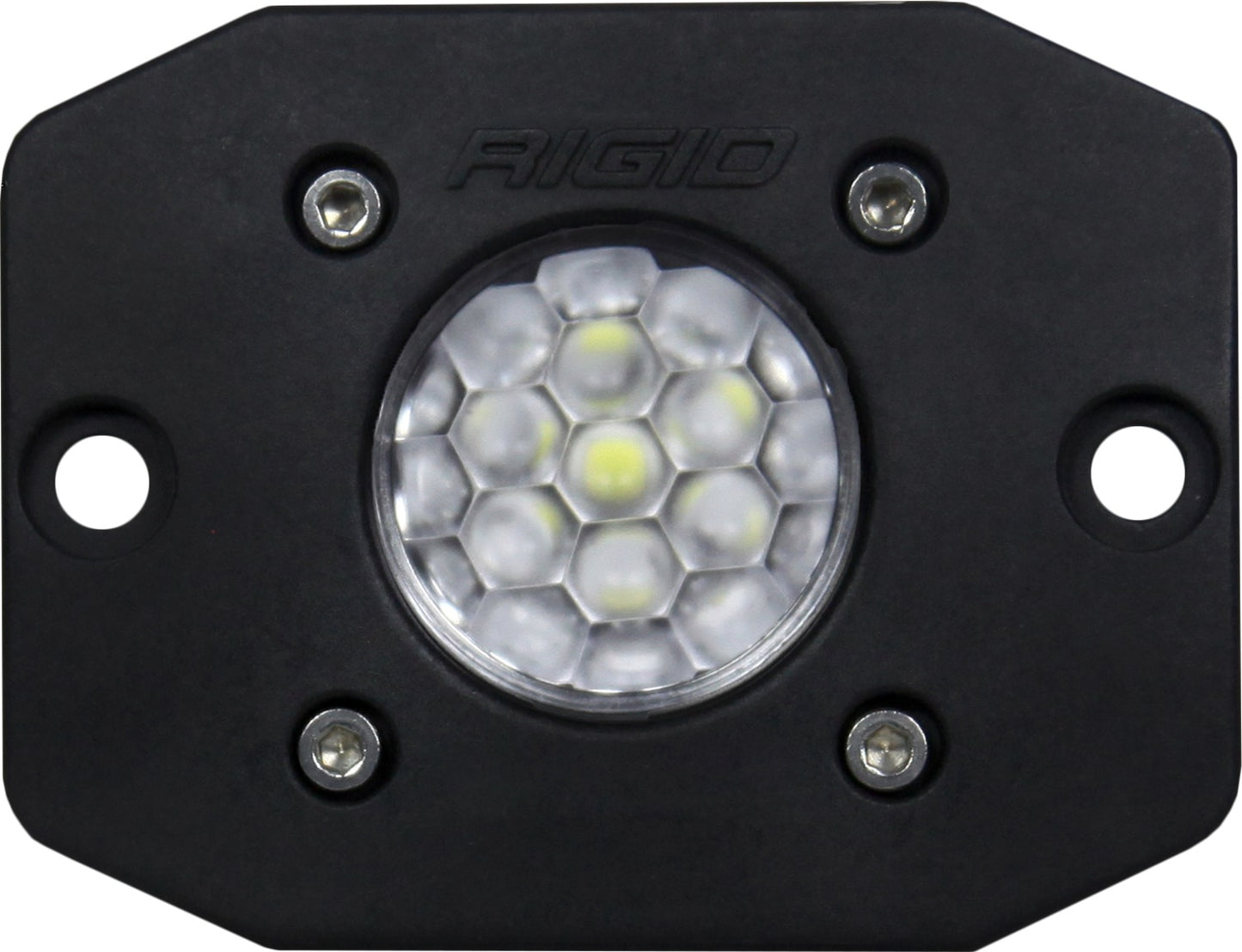 RIGID Industries Ignite LED Light, Diffused Lens, Flush Mount, Black Housing, Single