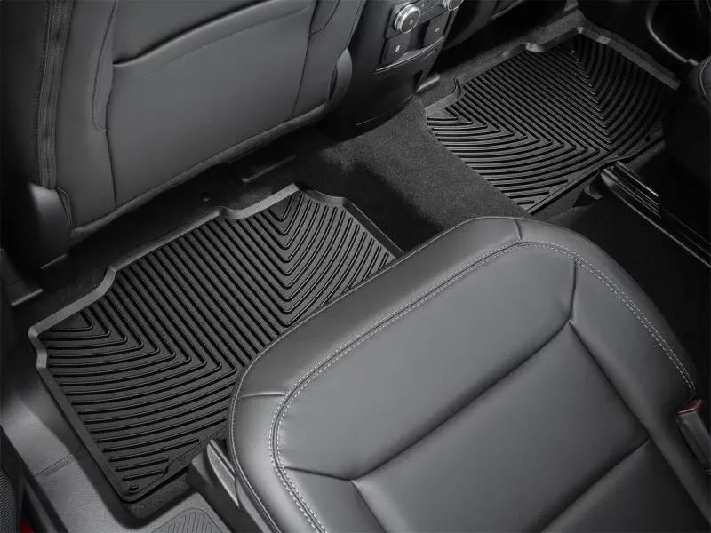 WeatherTech WT Rubber Mats - Rear - Blk by WeatherTech
