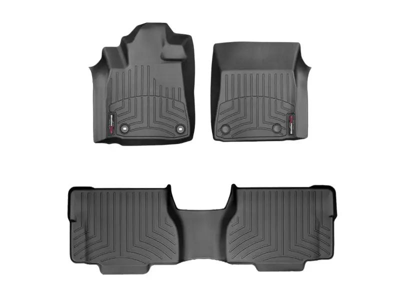 WeatherTech WT FloorLiner - Rear - Blk by WeatherTech