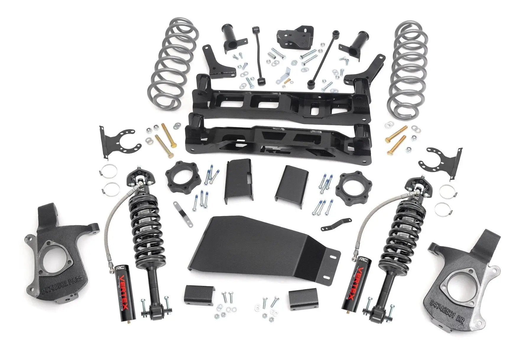 Rough Country 7.5 Inch Lift Kit | Vertex Coilovers | Chevy Avalanche 2WD/4WD (2007-2013) by Rough Country