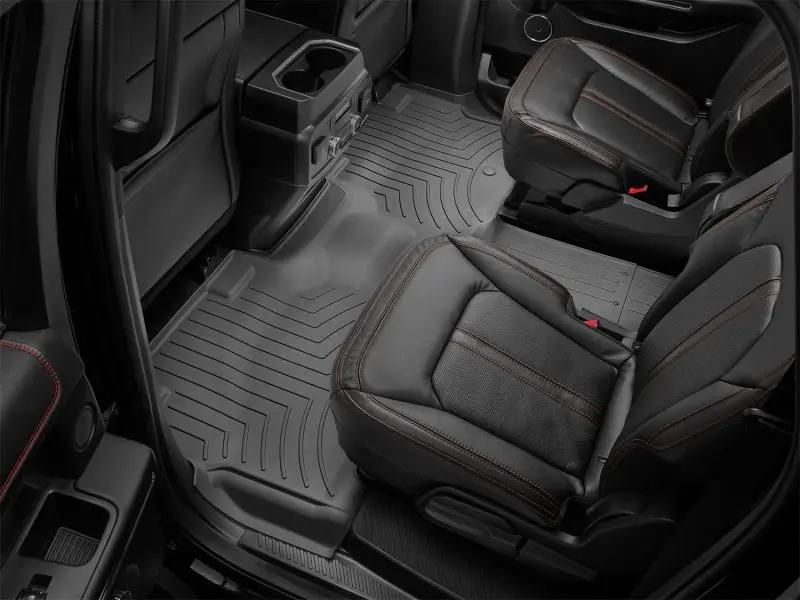 WeatherTech WT FloorLiner - Rear - Blk by WeatherTech