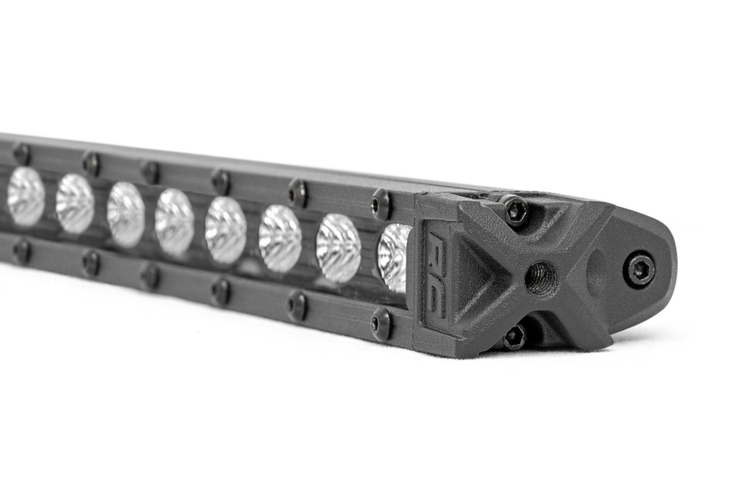 Barra de luz LED Serie Negra de 20 pulgadas | Diseño delgado