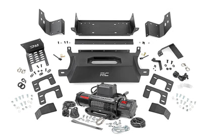 Rough Country Hidden Winch Mount | 12000S | Ford Bronco 4WD (2021-2025) by Rough Country