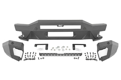 Rough Country Front Bumper | Modular | Full Wings | Ford Bronco 4WD (2021-2025)