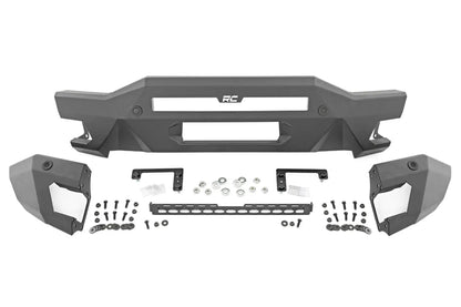 Rough Country Front Bumper | Modular | Full Wings | DRL | Ford Bronco 4WD (2021-2025) by Rough Country