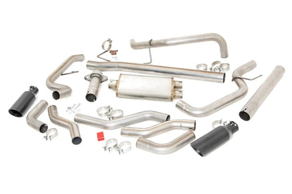 Rough Country Performance Cat-Back Exhaust | Stainless | 2.7/3.5/5.0L | Ford F-150 (21-25) by Rough Country