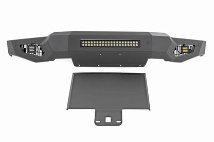 Rough Country High Clearance Front Bumper | LED Lights & Skid Plate | Ford F-150 (21-23)