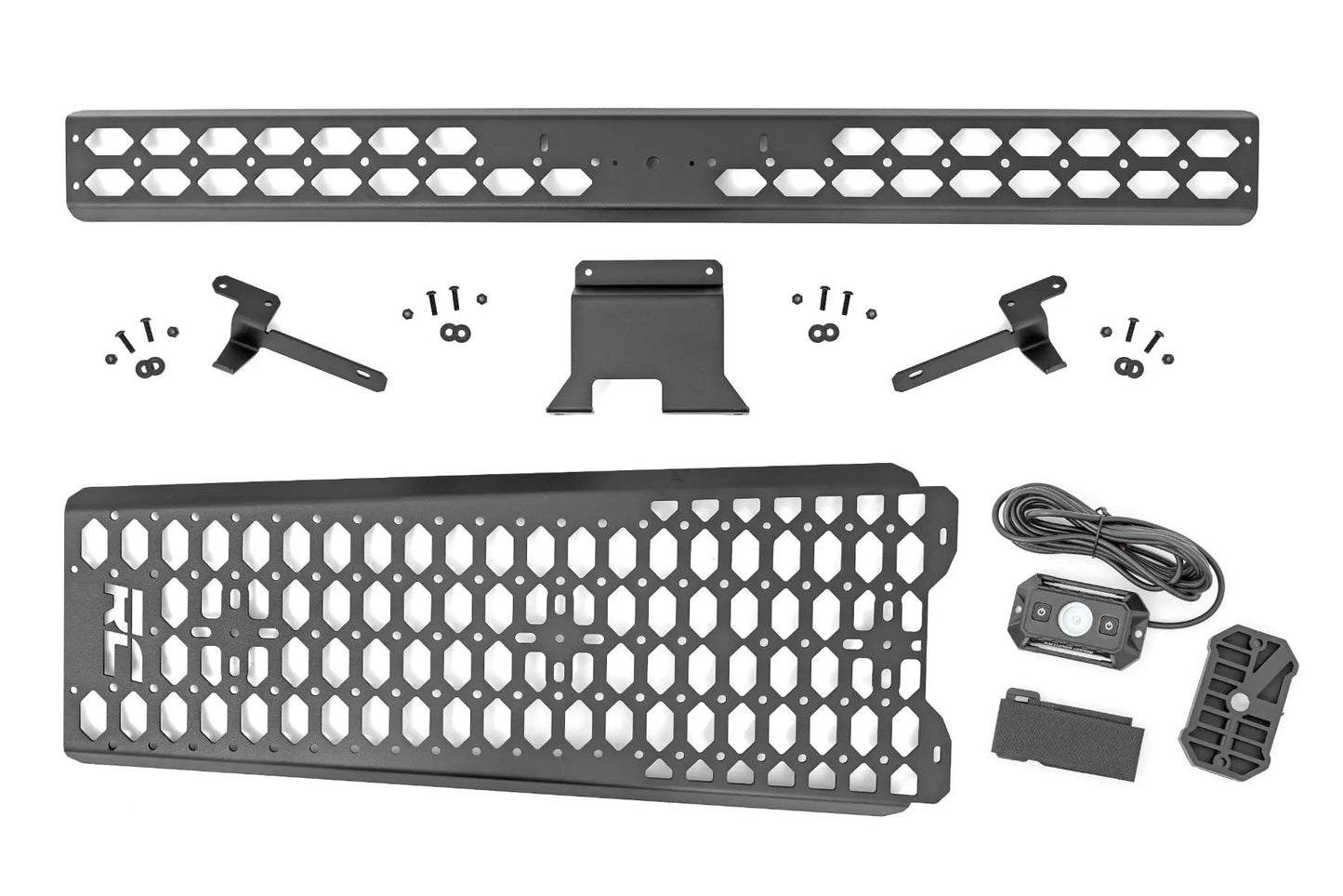 Rough Country Molle Mounting Panel w/ LED Dome Light | Overhead | Ford Bronco 4WD (21-25) by Rough Country