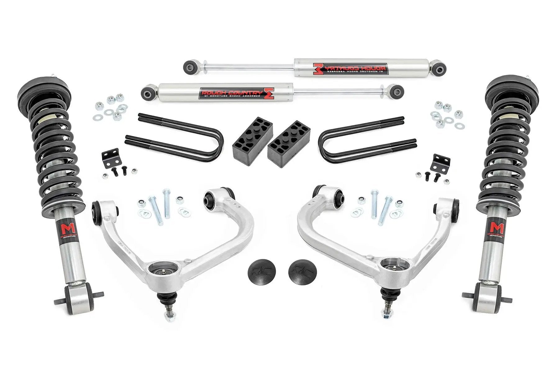 Rough Country 3 Inch Lift Kit | Forged UCA | M1/M1 | Ford F-150 4WD (2021-2025) by Rough Country