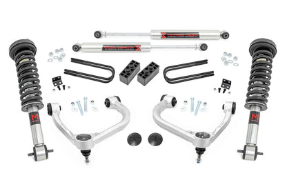 Rough Country 3 Inch Lift Kit | Forged UCA | M1/M1 | Ford F-150 4WD (2021-2025) by Rough Country