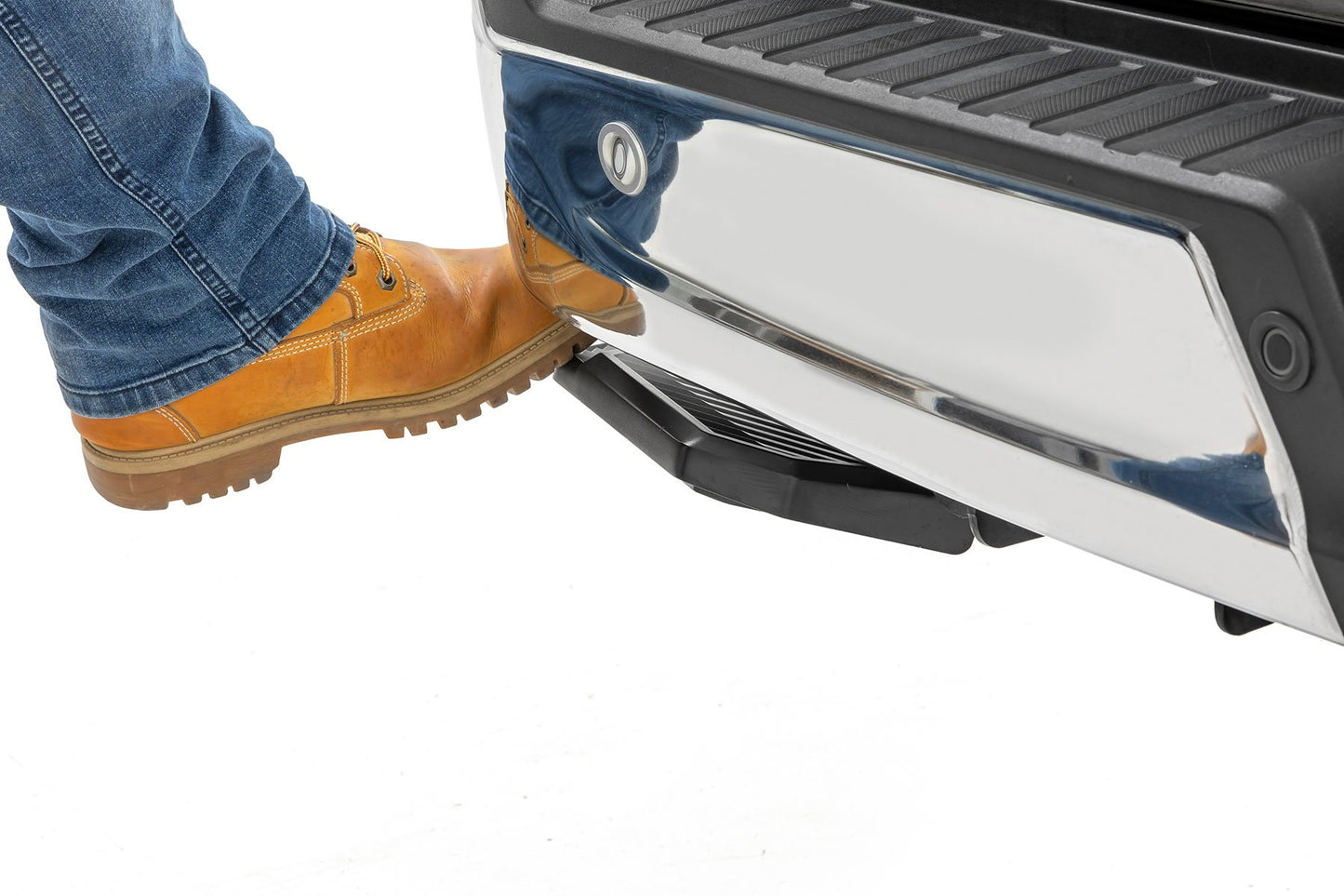 Escalón retráctil para cama | Extracción manual | Ford F-150 (21-25)/F-150 Lightning (22-25)