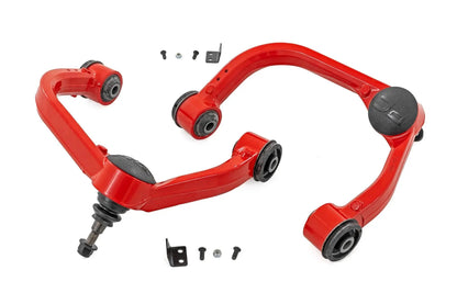 Rough Country Red Forged Upper Control Arms | 3 Inch Lift | Ford F-150 4WD (2021-2025) by Rough Country