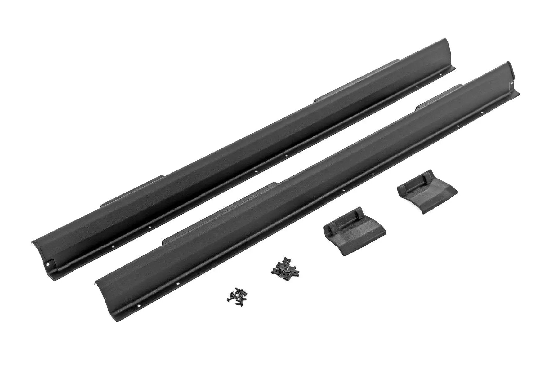 Rough Country Trail Cladding | Rocker Sill Plates | 4-Door | Ford Bronco 4WD (2021-2025) by Rough Country
