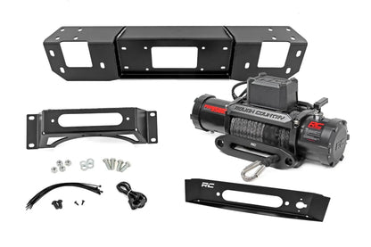 Rough Country Hidden Winch Mount | PRO9500S | Ford F-150 (2021-2025) by Rough Country