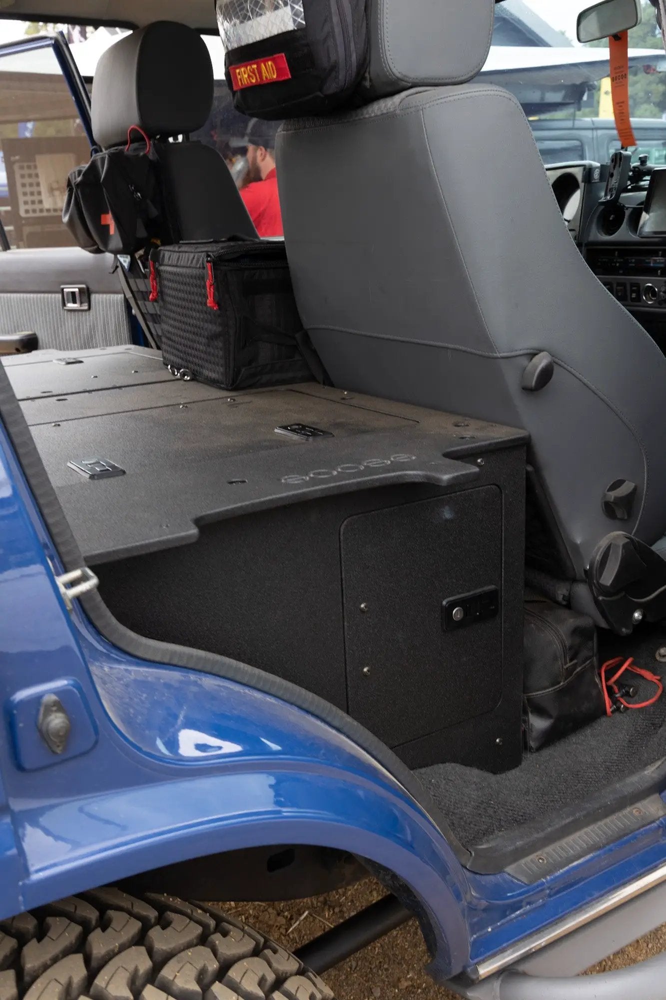 Toyota Land Cruiser 1980-1989 60 Series - Second Row Seat Delete Plate System - Module Height by Goose Gear