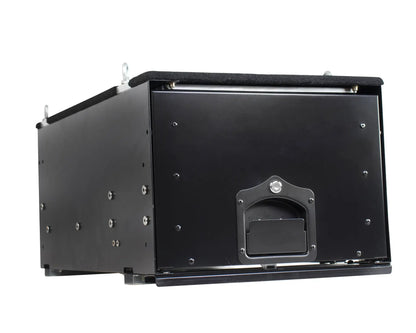 OVS Cargo Box With Slide Out Drawer - Black Powder Coat by OVS