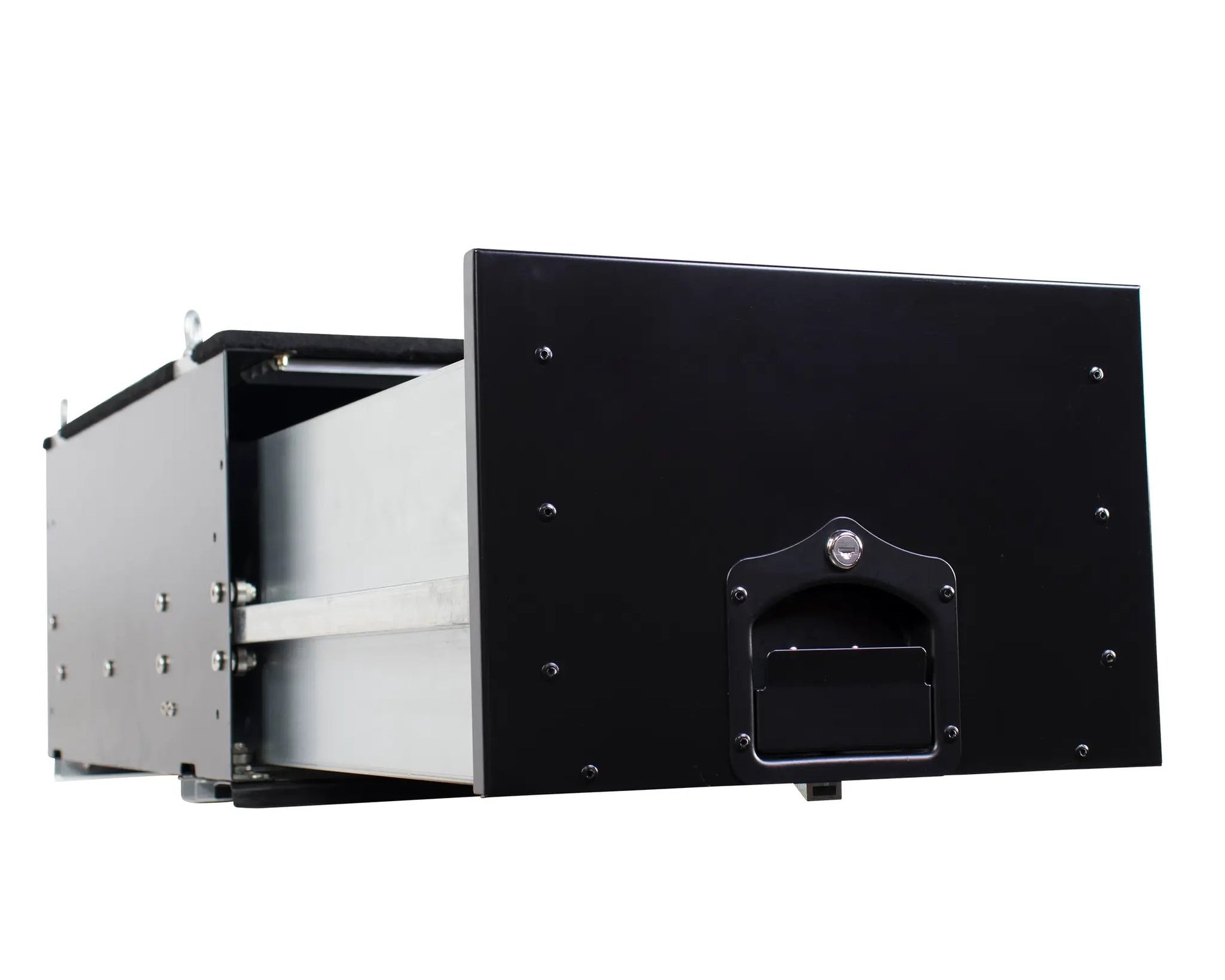 OVS Cargo Box With Slide Out Drawer - Black Powder Coat by OVS